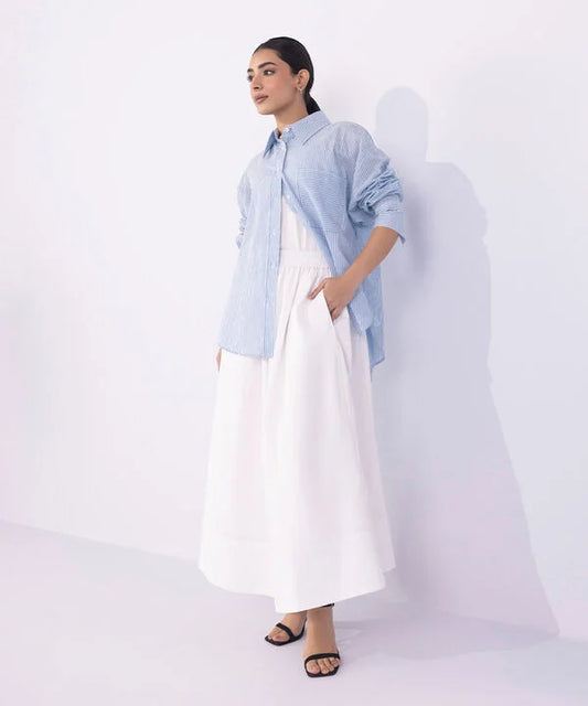 Loose-Fit Cotton Shirt