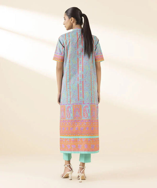 2 Piece - Printed Lawn Suit