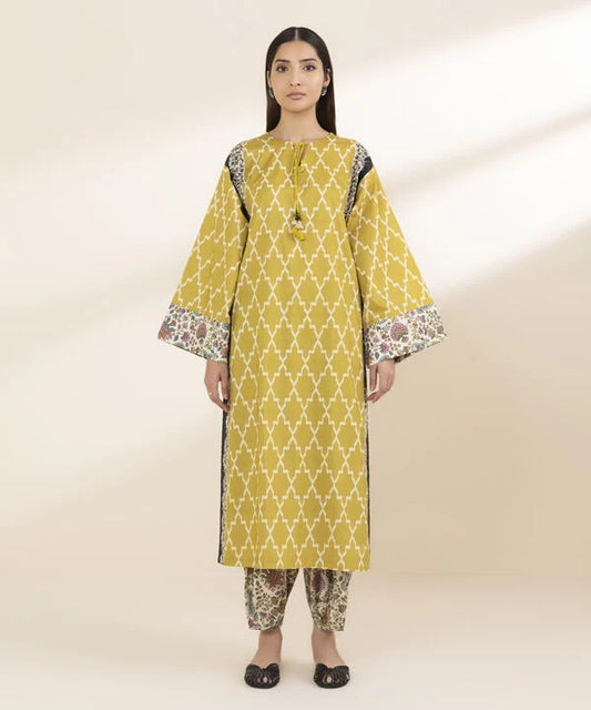 2 Piece - Printed Lawn Suit