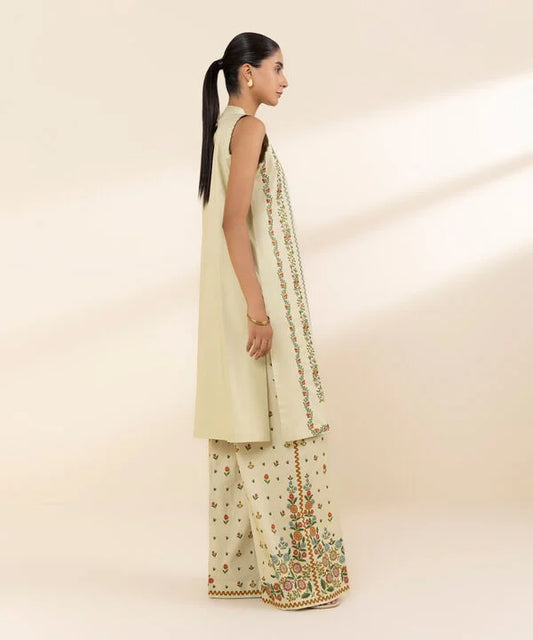 2 Piece - Embroidered Lawn Suit