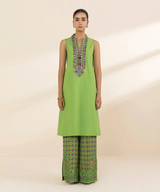 2 Piece - Embroidered Lawn Suit