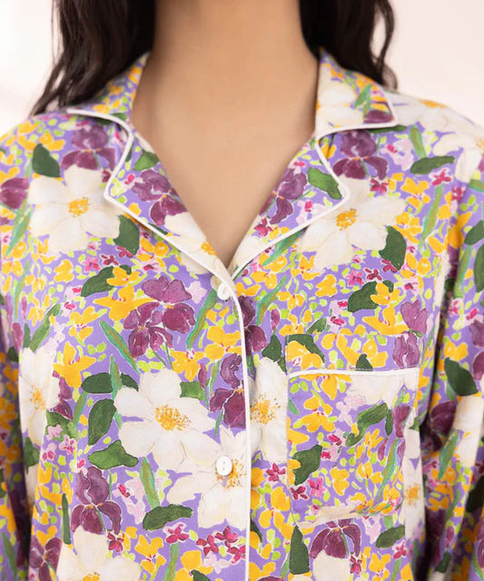 Printed Viscose PJ Set